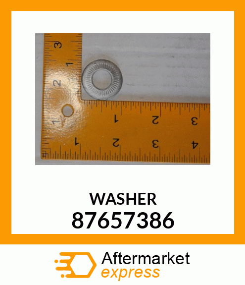 WASHER 87657386