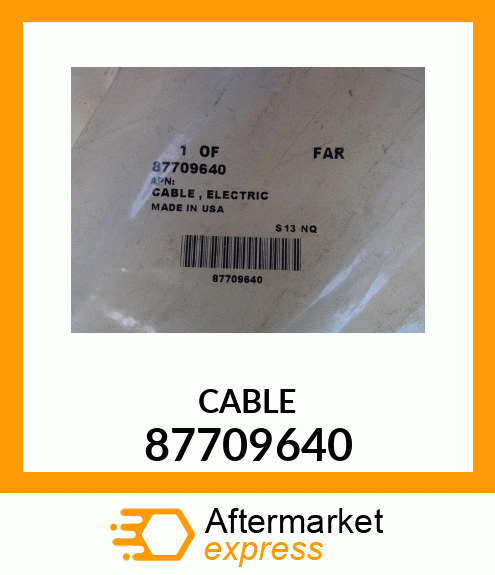 CABLE 87709640