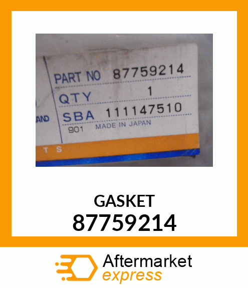 GASKET 87759214