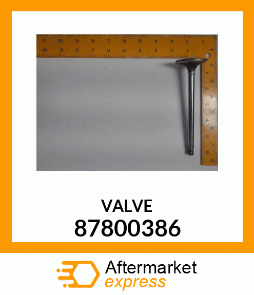 VALVE 87800386