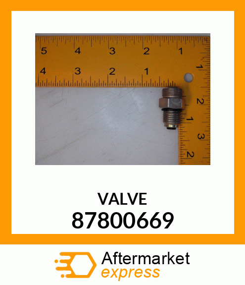 VALVE 87800669