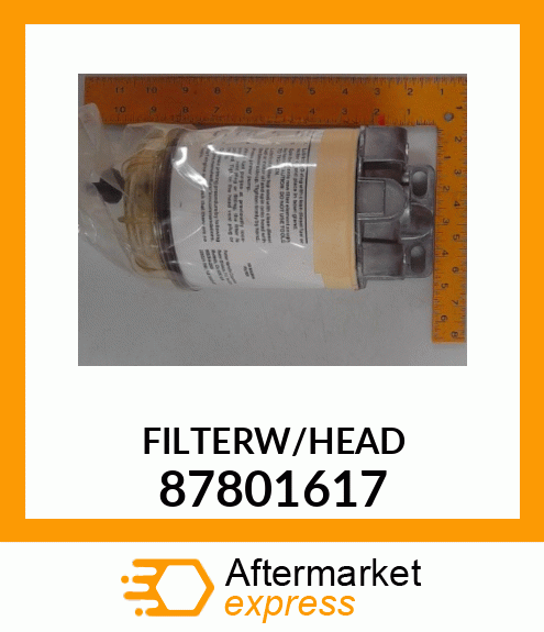 FILTERW/HEAD 87801617