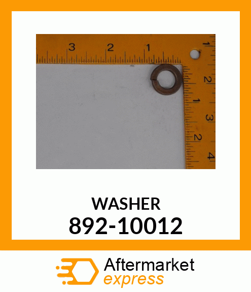 WASHER 892-10012