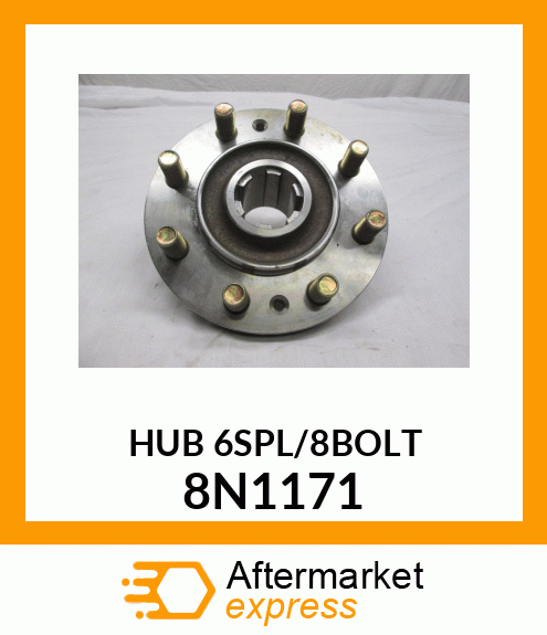 HUB6SPL/8BOLT 8N1171