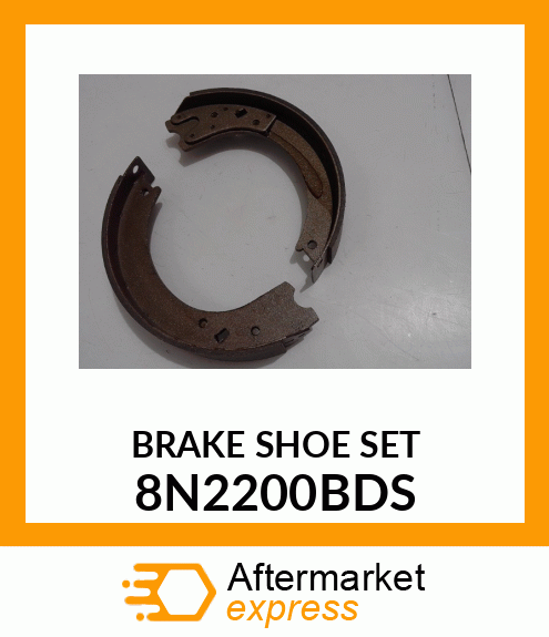 BRAKESHOESET 8N2200BDS