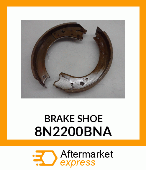 BRAKESHOEP 8N2200BNA