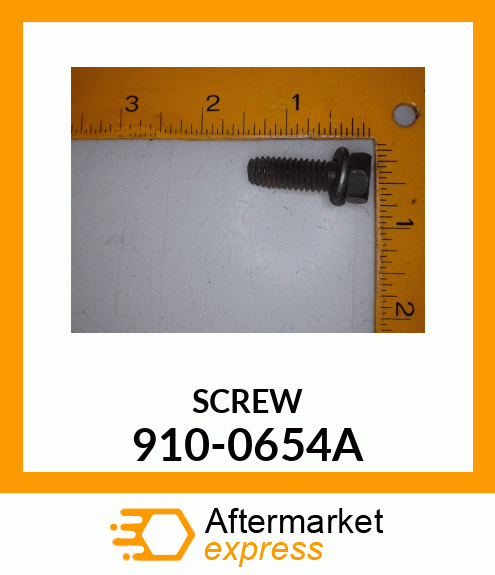 SCREW 910-0654A