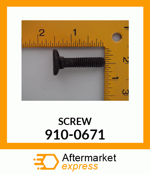 SCREW 910-0671