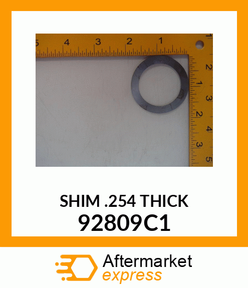 SHIM.254THICK 92809C1