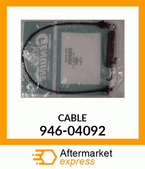 CABLE 946-04092