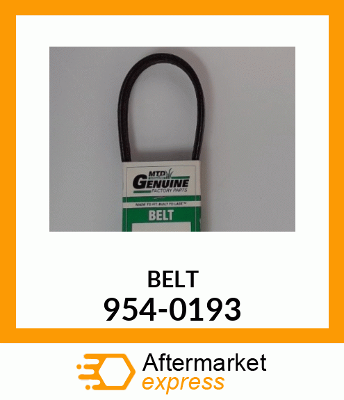 BELT 954-0193