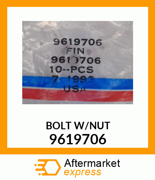 BOLTW/NUT 9619706