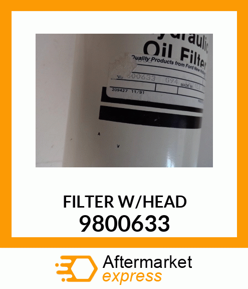 FILTERWHEAD 9800633