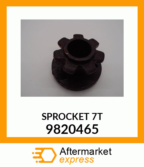 SPROCKET_7T 9820465