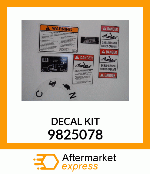 DECALKIT 9825078