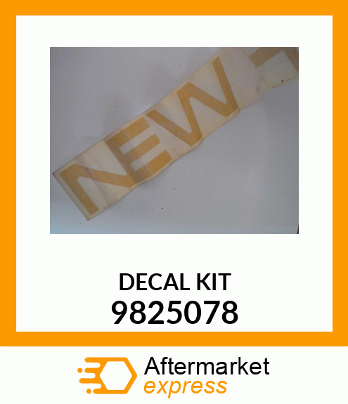 DECALKIT 9825078