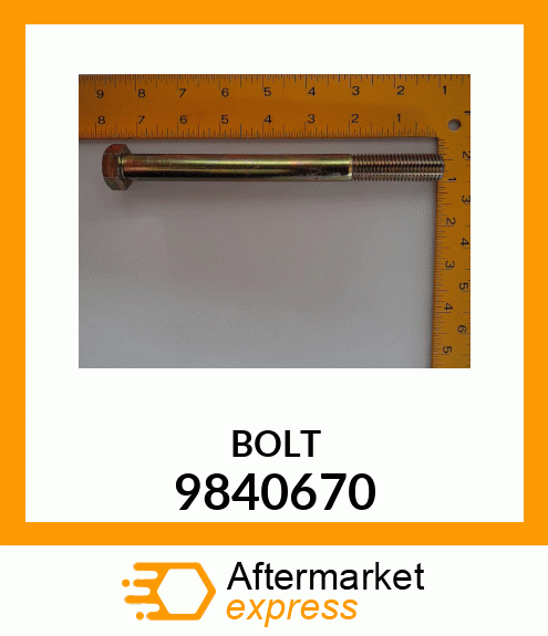 BOLT 9840670