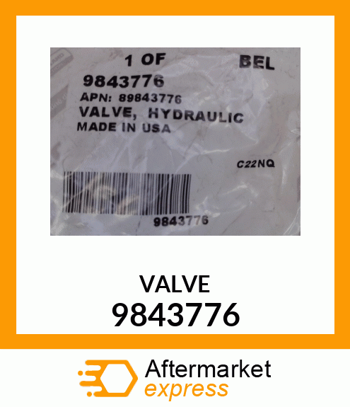 VALVE 9843776