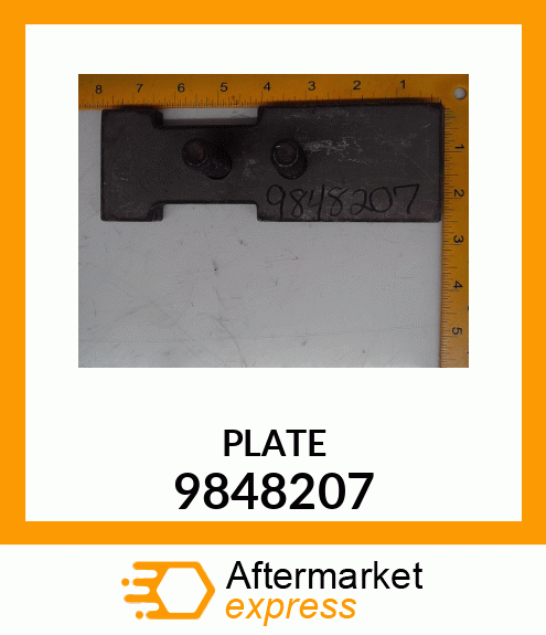 PLATE/ 9848207