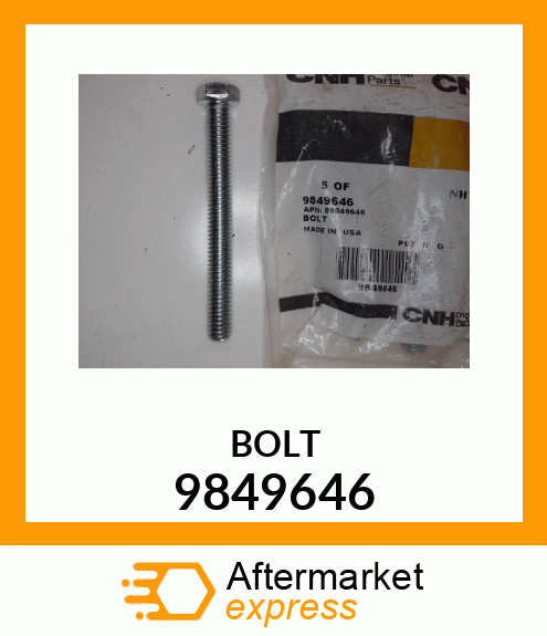 BOLT 9849646