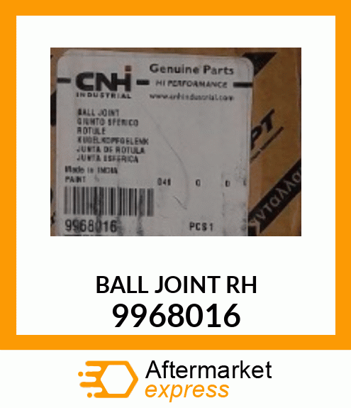 Ball Joint, RH 9968016