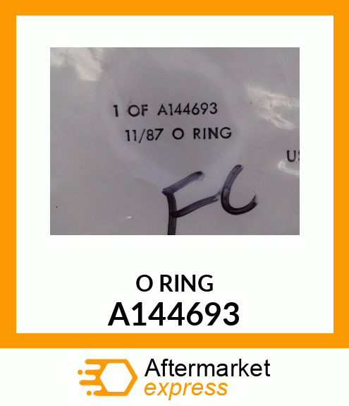 O RING A144693