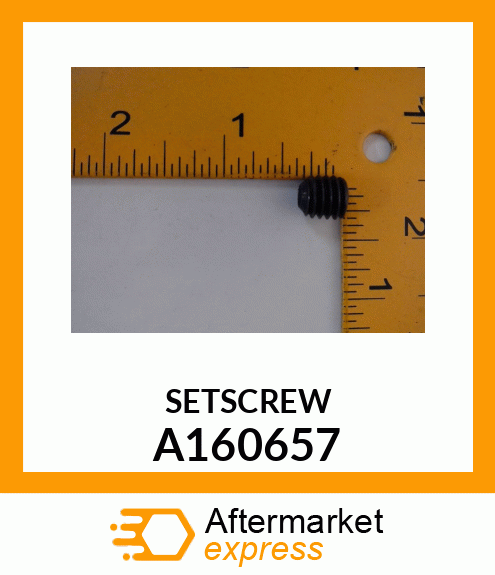 SETSCREW A160657