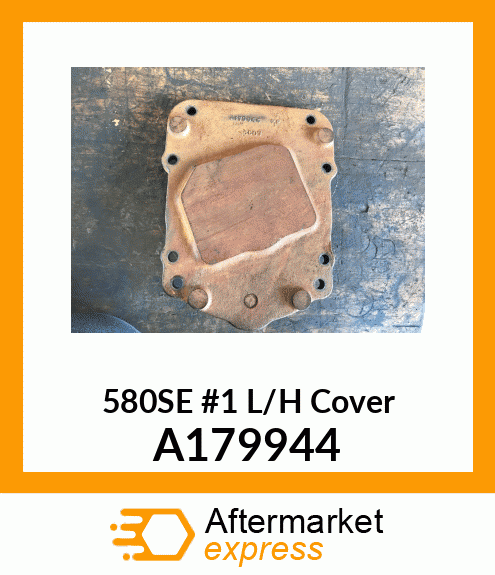 580SE#1L/HCover A179944