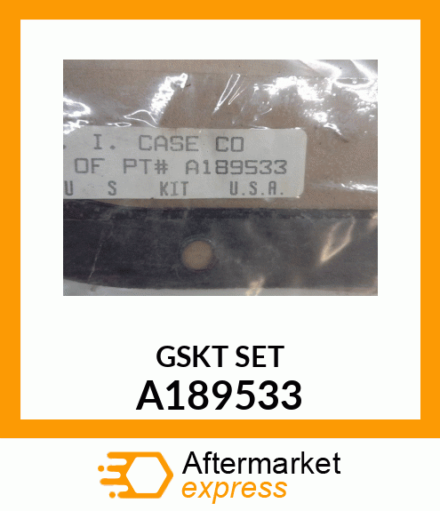 Oil Pan Gasket CNH A189533