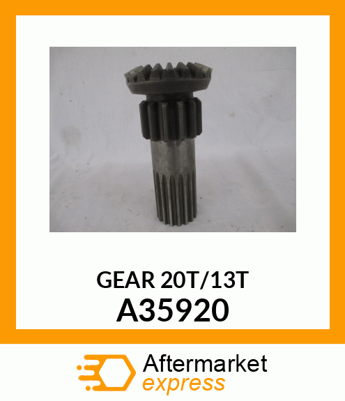 GEAR20T/13T A35920