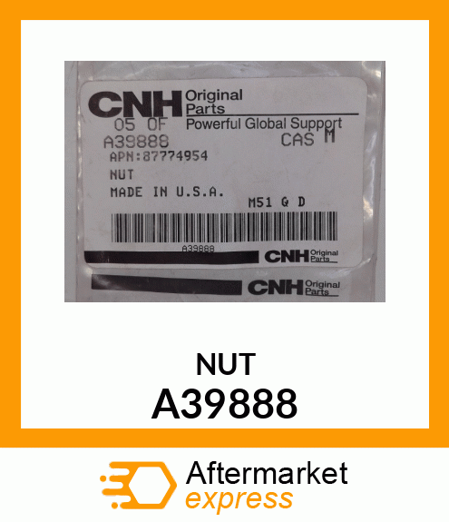 NUT A39888