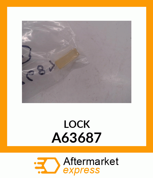 LOCK A63687