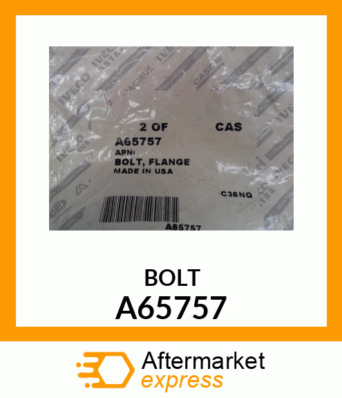 BOLT A65757