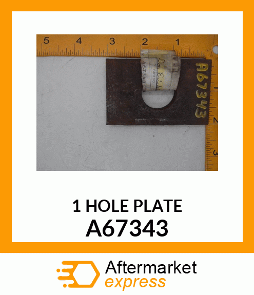 1_HOLE_PLATE A67343