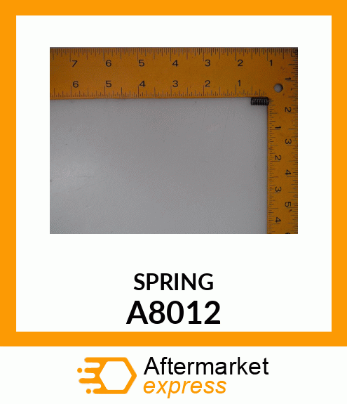 SPRING A8012