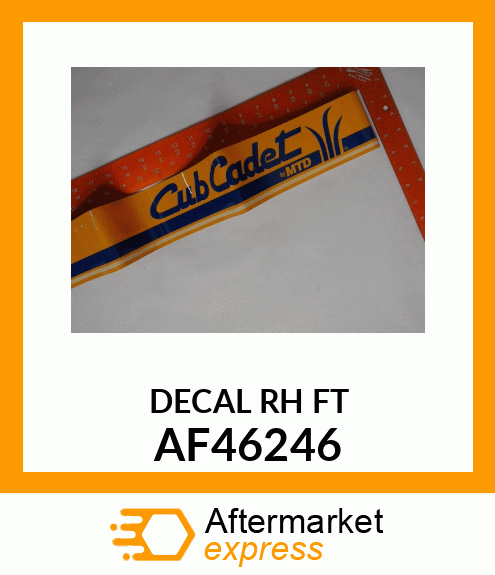 DECALRHFT AF46246