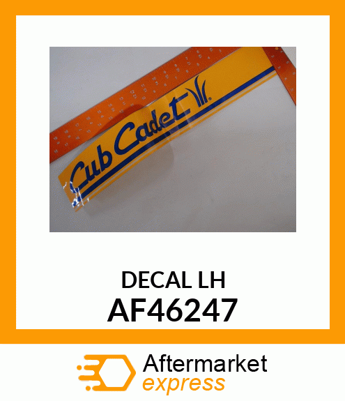 DECAL_LH AF46247