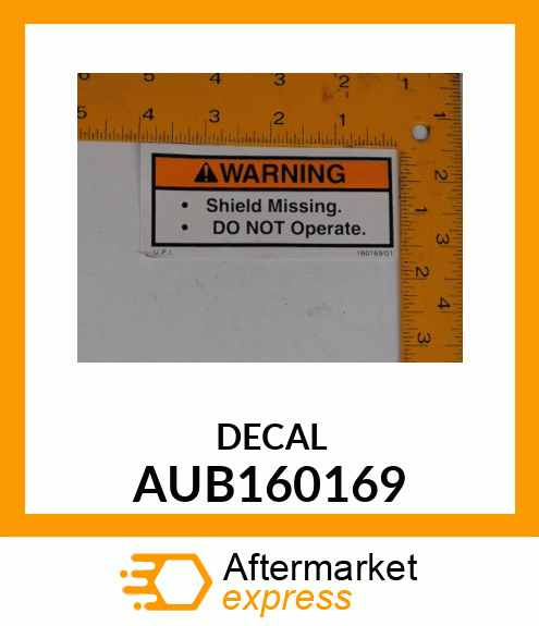 DECAL AUB160169