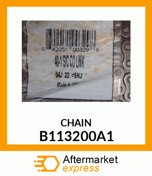 CHAIN B113200A1