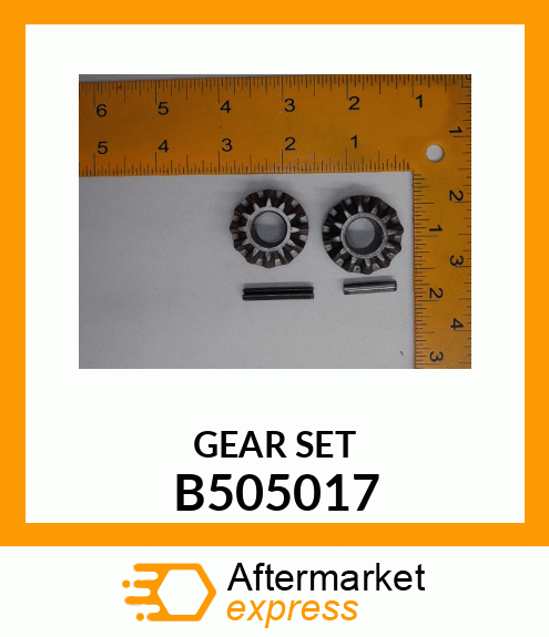 GEARSET4PC B505017