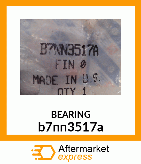 BEARING b7nn3517a