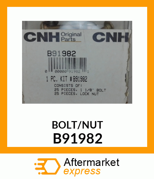 BOLT/NUT25P B91982