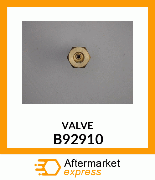 VALVE B92910