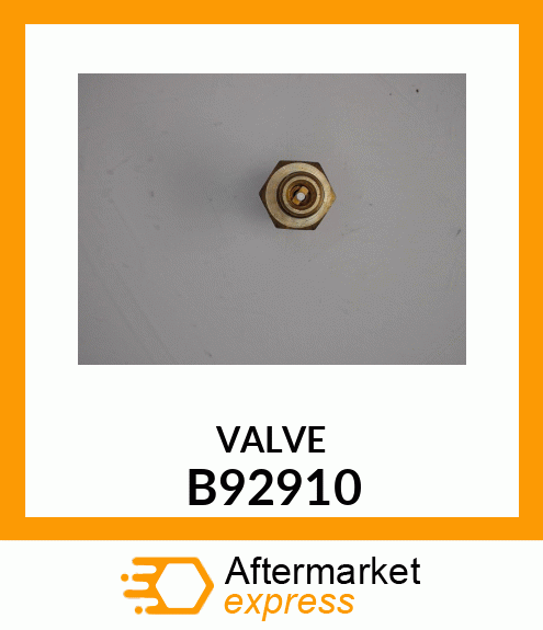 VALVE B92910