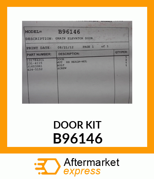 DOOR KIT B96146