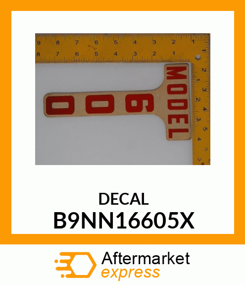 DECAL B9NN16605X