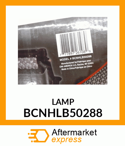 LAMP BCNHLB50288