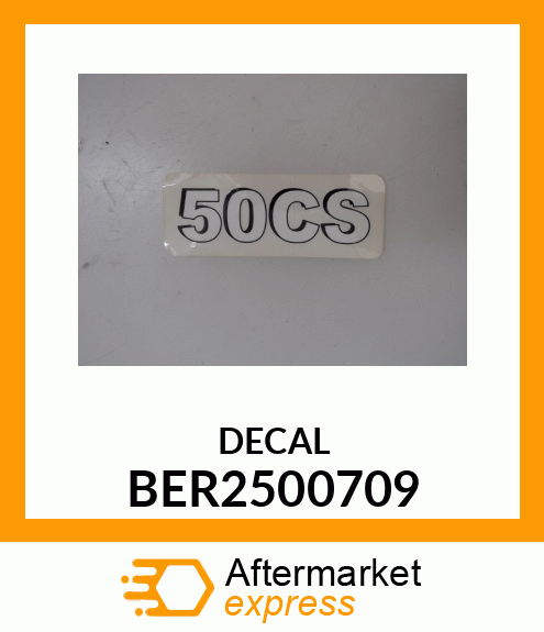 DECAL BER2500709