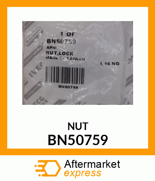 NUT BN50759