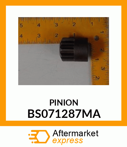 PINION BS071287MA